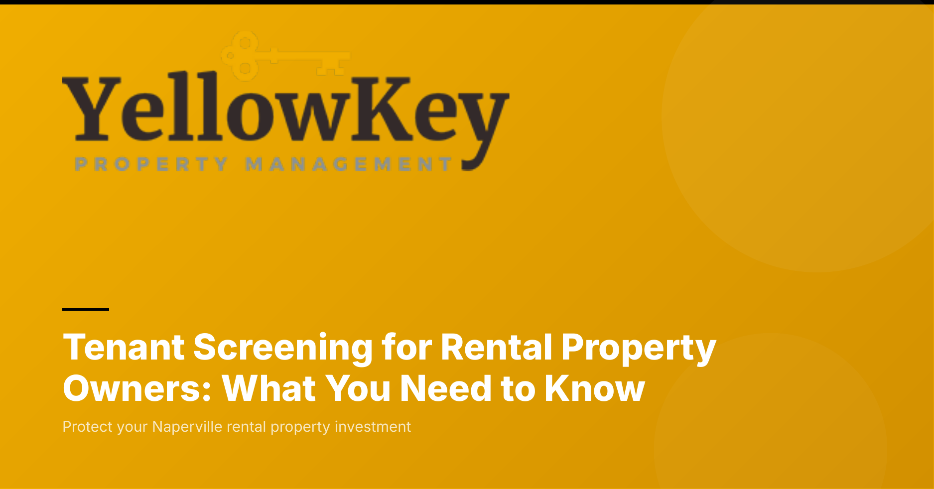 Tenant Screening for Rental Property Owners: What You Need to Know