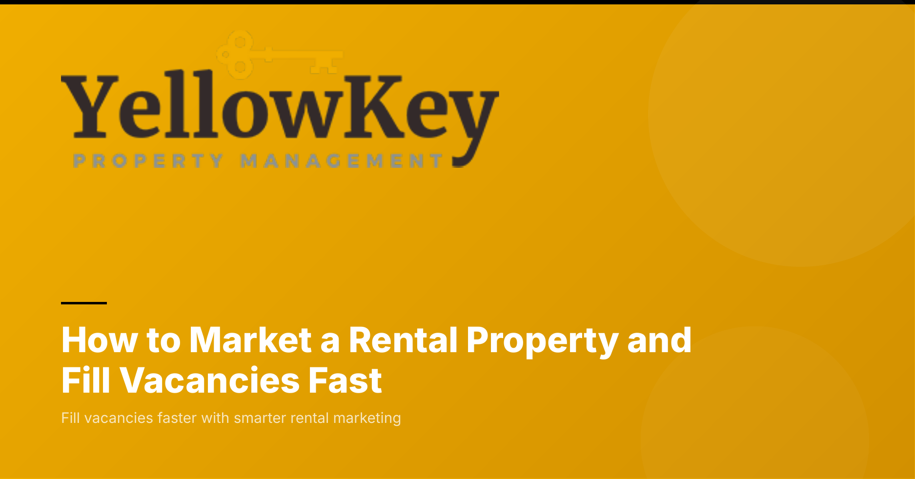 How to Market a Rental Property and Fill Vacancies Fast