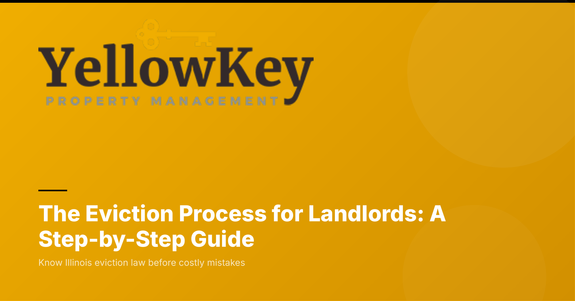 The Eviction Process for Landlords in IL: A Step-by-Step Guide